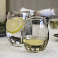 Trendsetter Stemless Wine Glass - All She Wrote