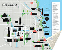 Chicago Scratch-Off Map - All She Wrote