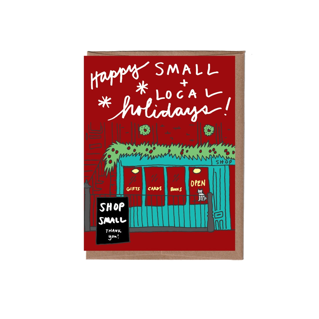 Small & Local Holiday Card