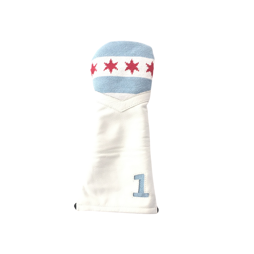Chicago Flag Driver Cover