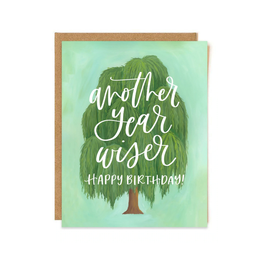 Willow Tree Birthday Card