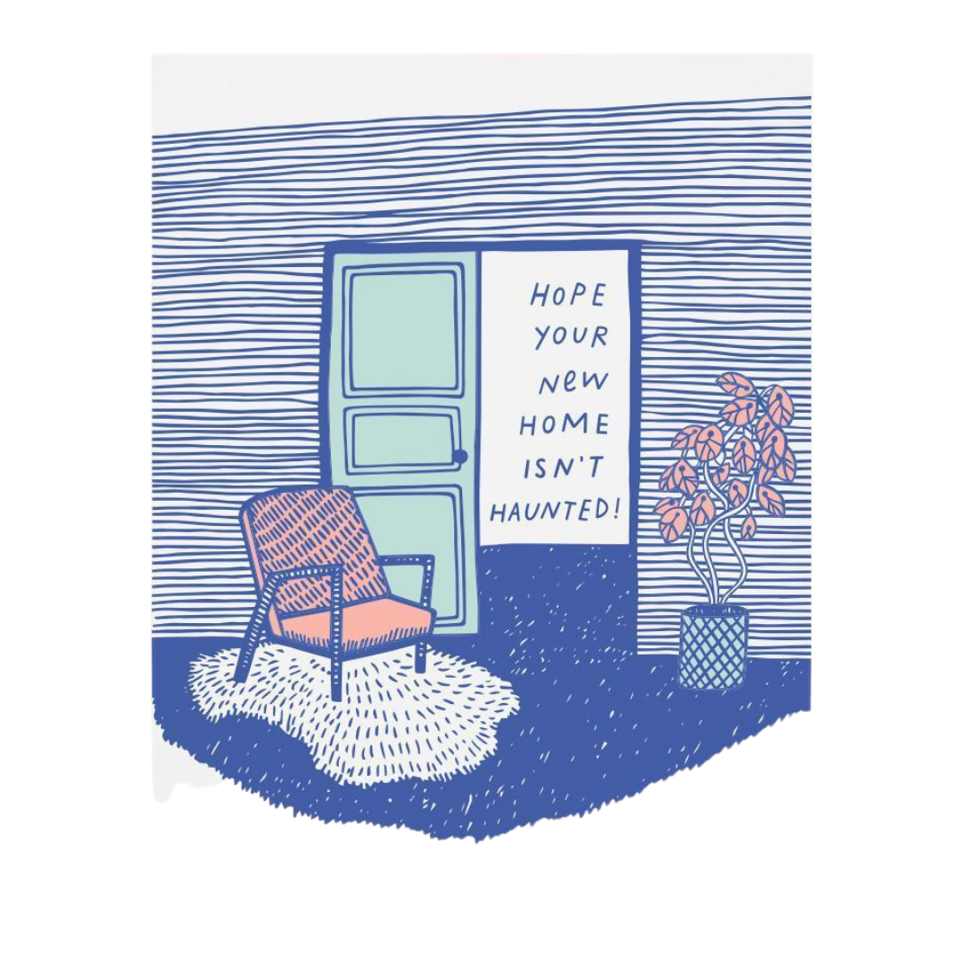 Haunted House Card