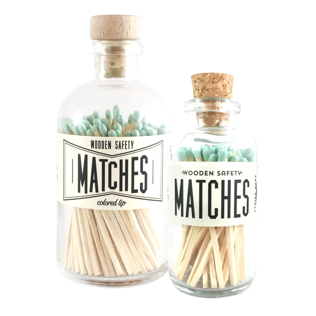Mint Vintage Apothecary Matches