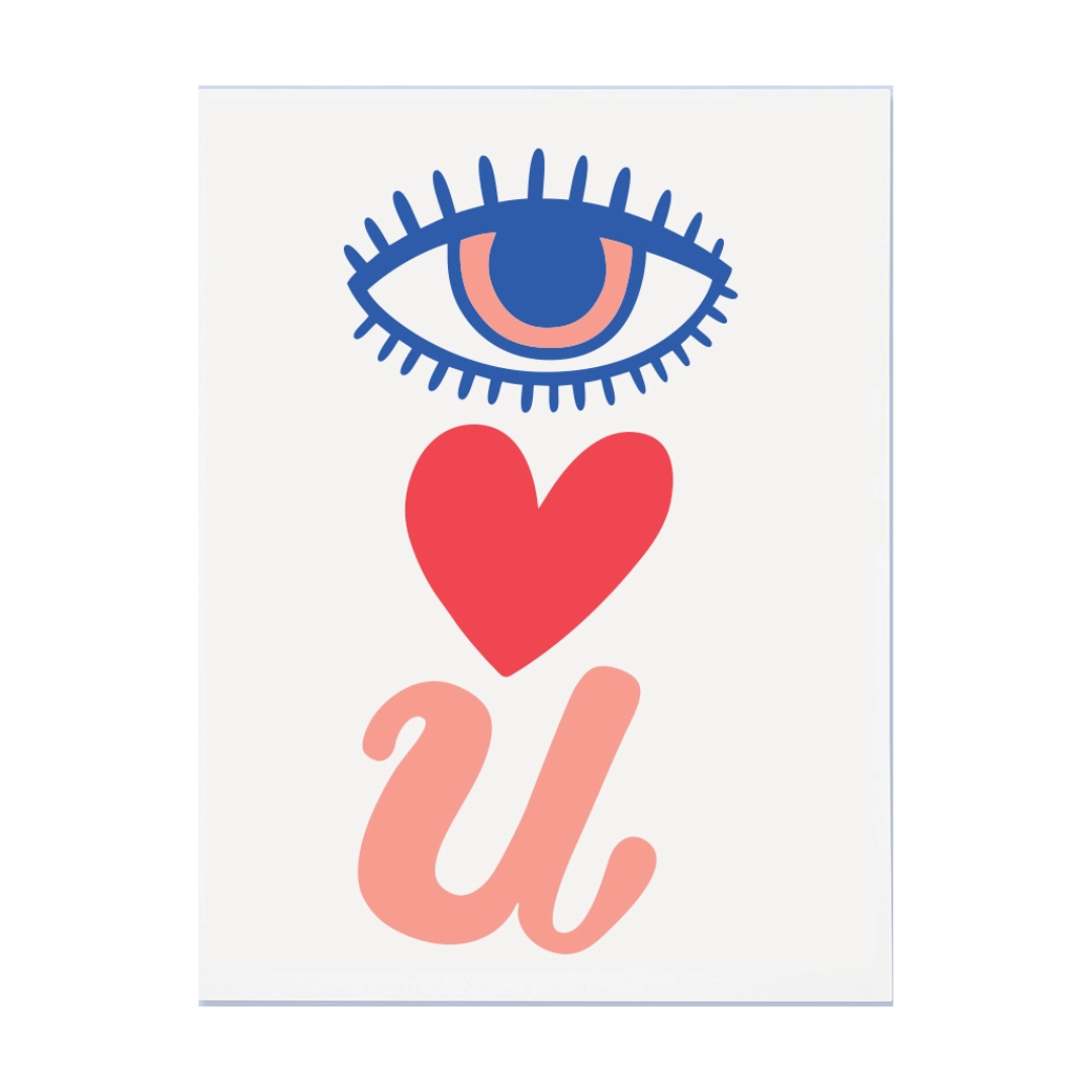 Eye Heart U Card