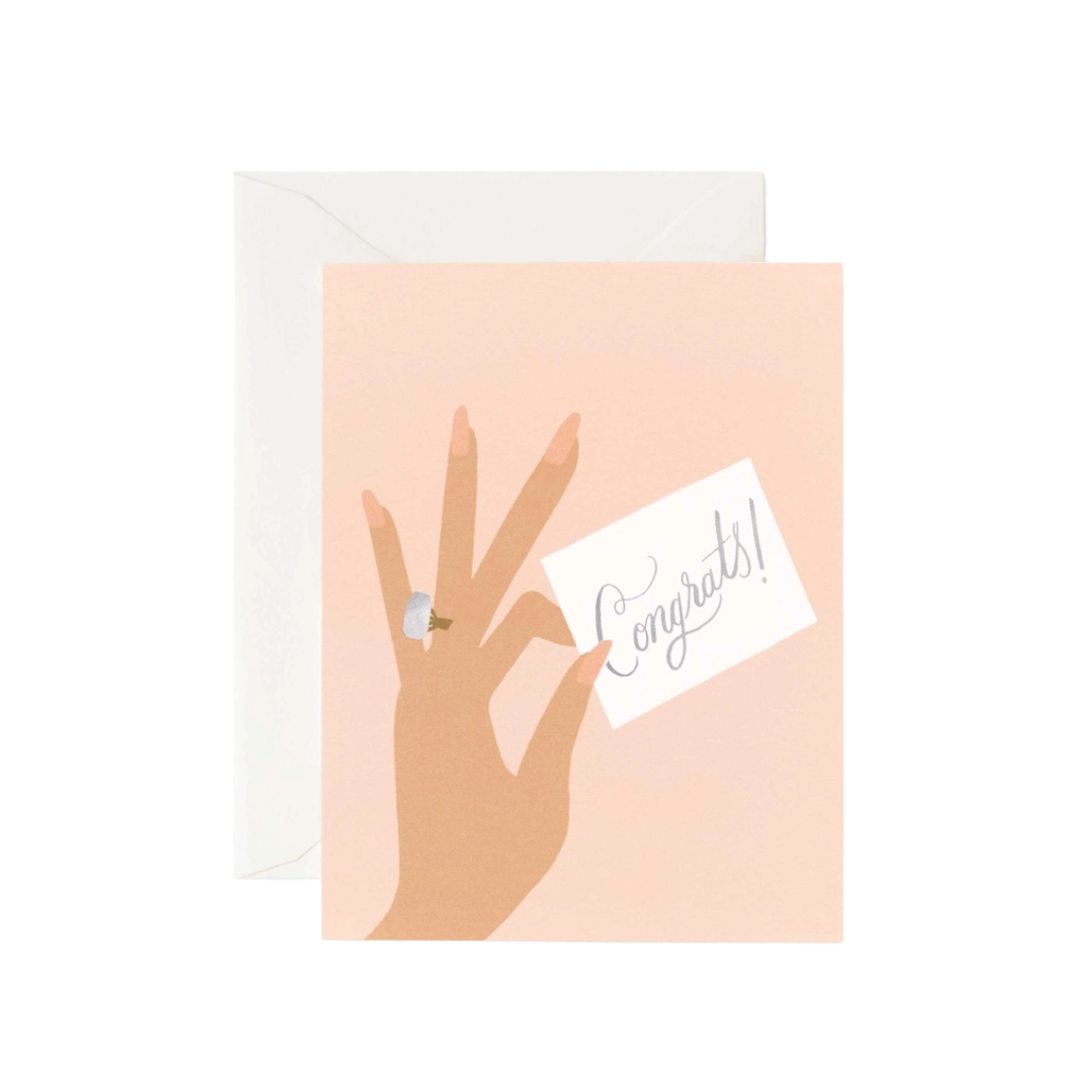 Congrats Ring Card