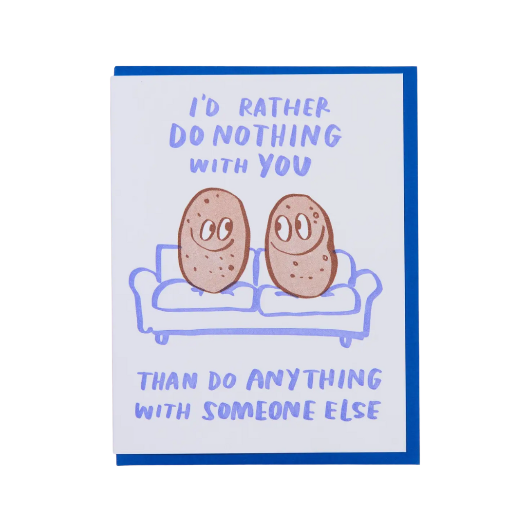 Couch Potatoes Card