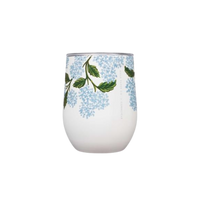 Hydrangea Stemless Wine Cup