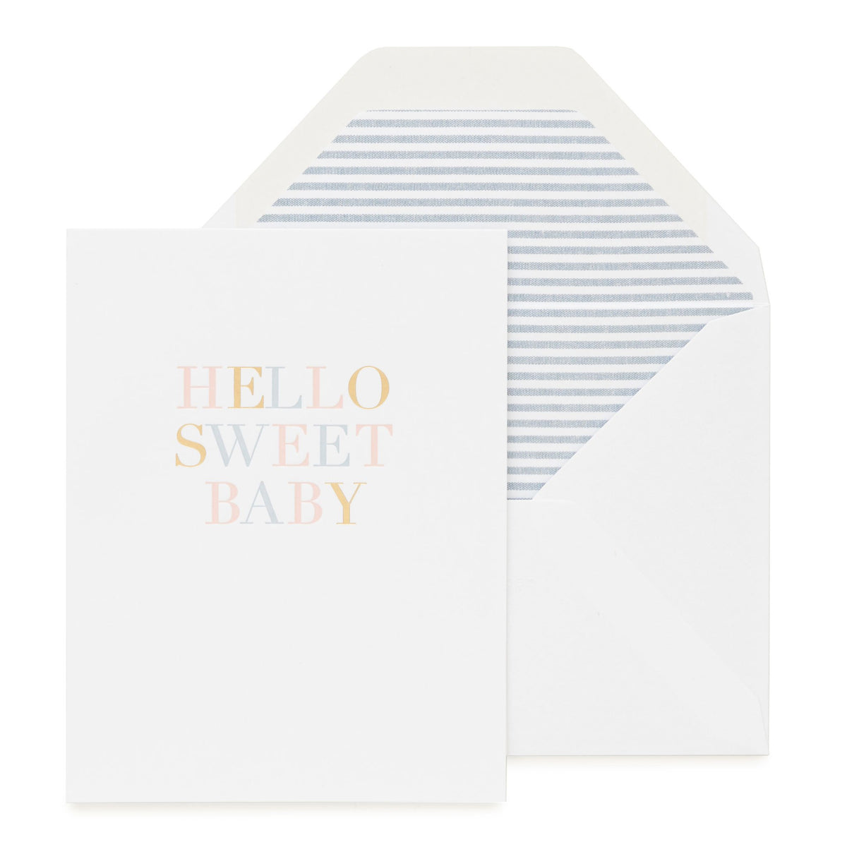 Hello Sweet Baby Card - All She Wrote