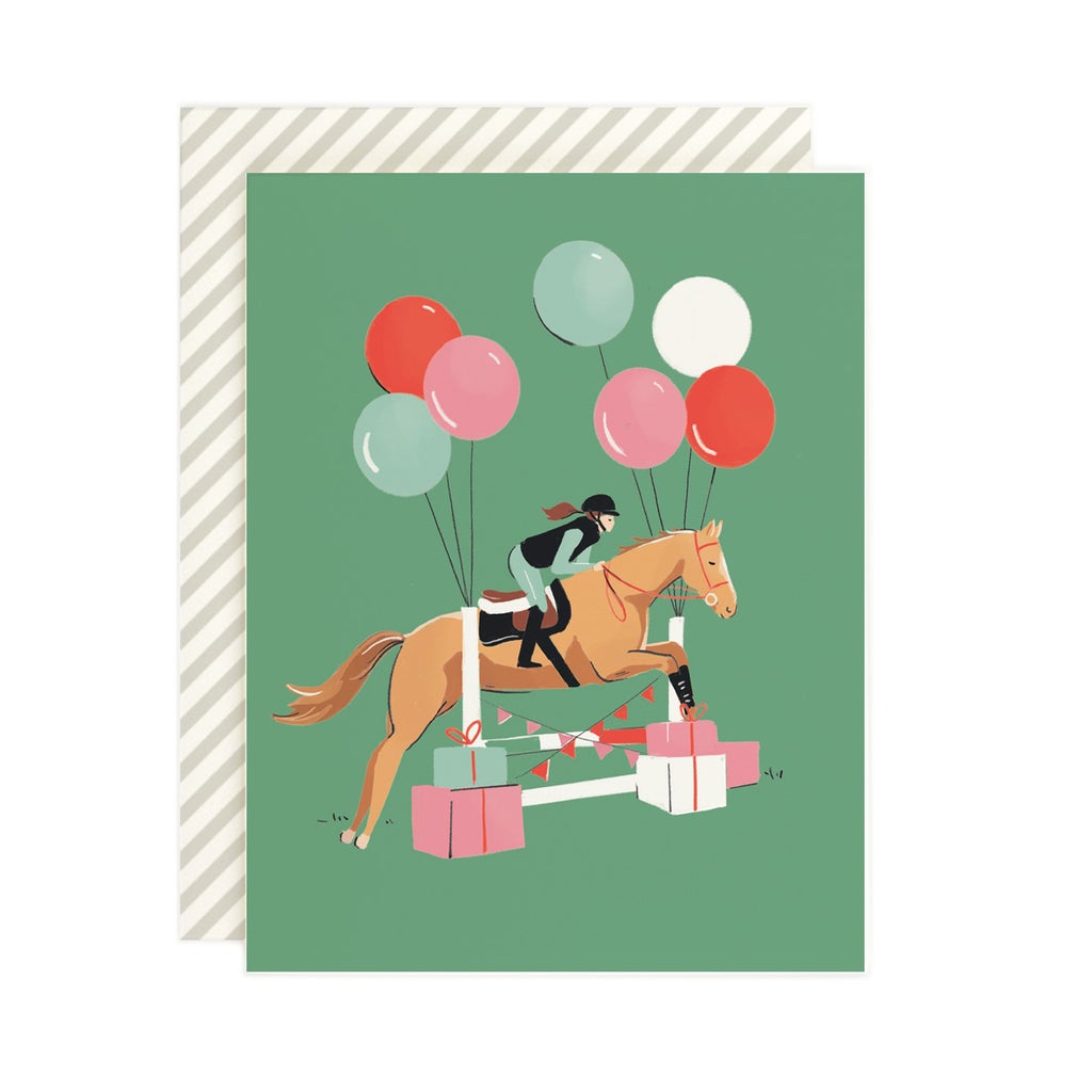 Equestrian Birthday Card