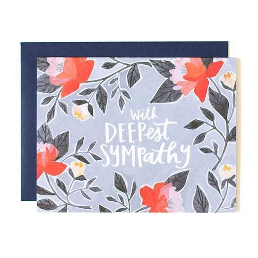 Deepest Sympathy Card - All She Wrote