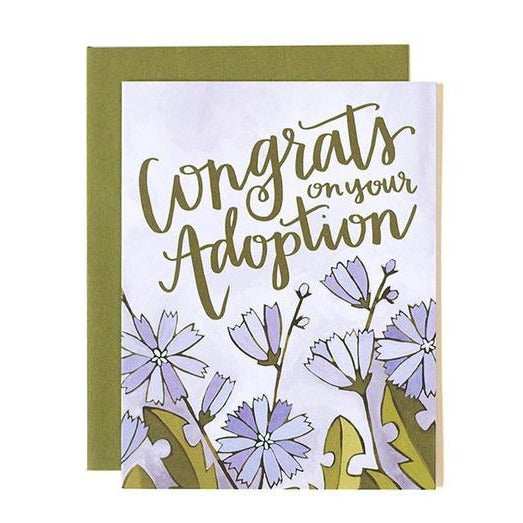 Congrats On Your Adoption Card - All She Wrote