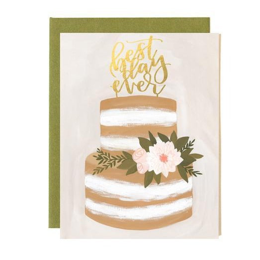 Best Day Ever Card - All She Wrote