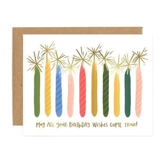 Candle Birthday Card - All She Wrote