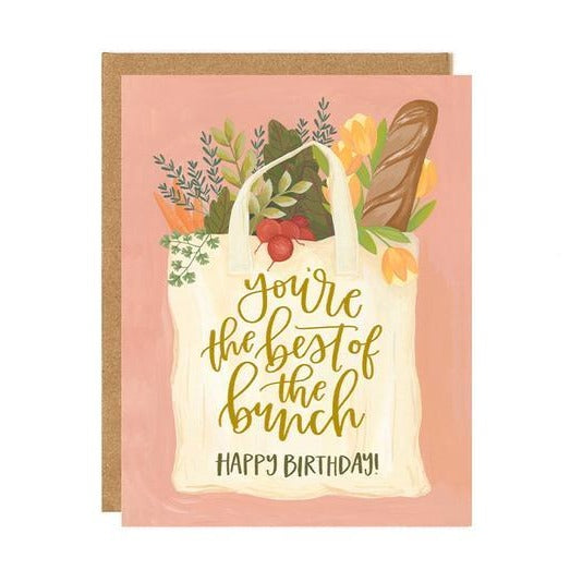 Best Of The Bunch Birthday Card - All She Wrote