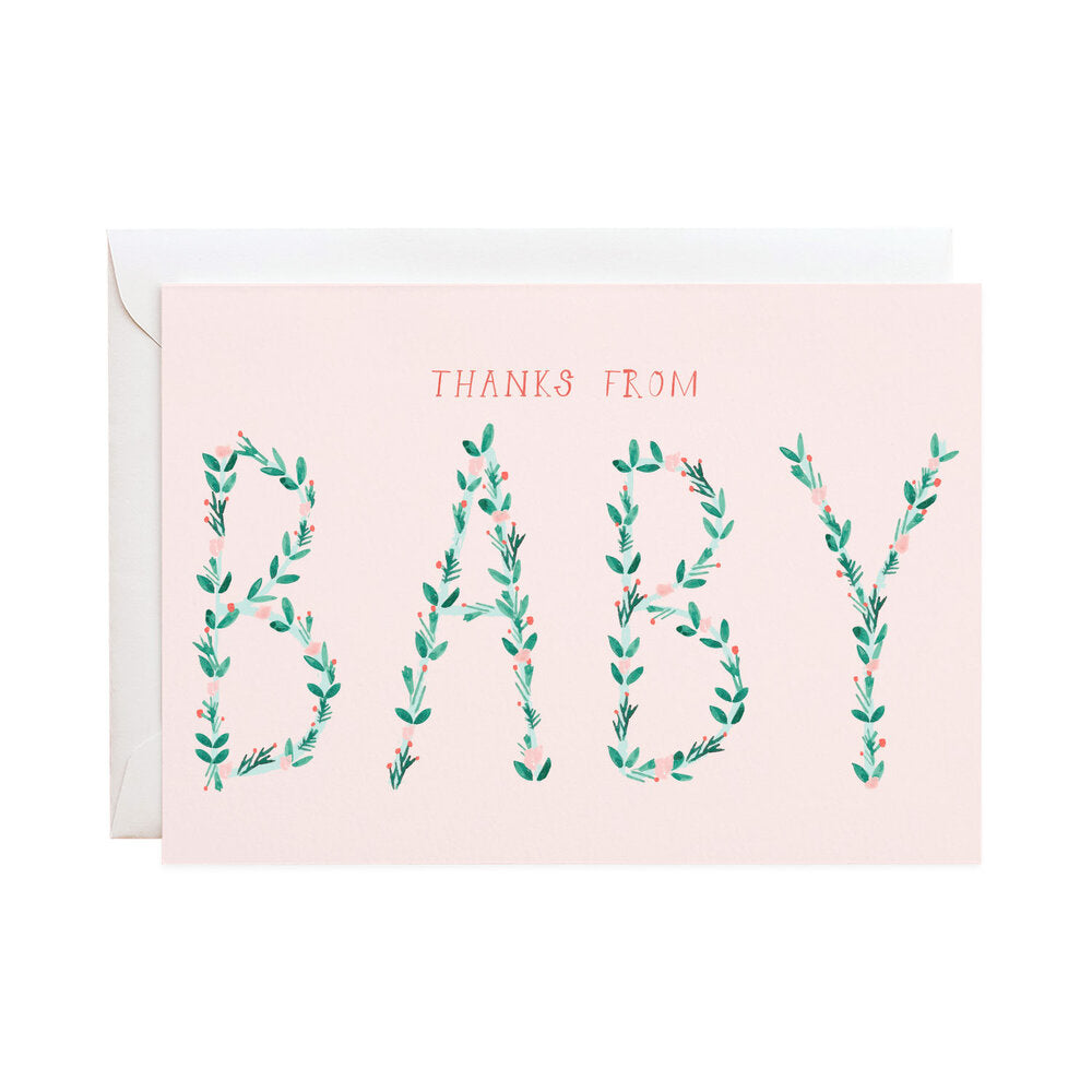 Thanks From Baby Stationery Set