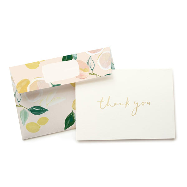 Citrus Boxed Stationery - All She Wrote