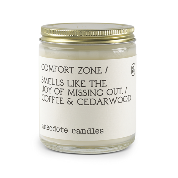 Comfort Zone Jar Candle - All She Wrote