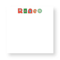 Sticker Cutouts Personalized Notepad
