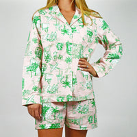 Palm Beach Pajama Set