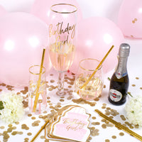 Birthday Girl Champagne Glass