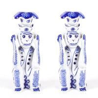 Monkey Candle Stick Set