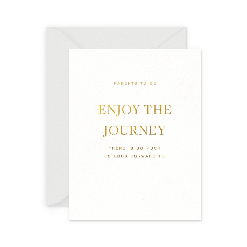 Enjoy The Journey Baby Card - All She Wrote