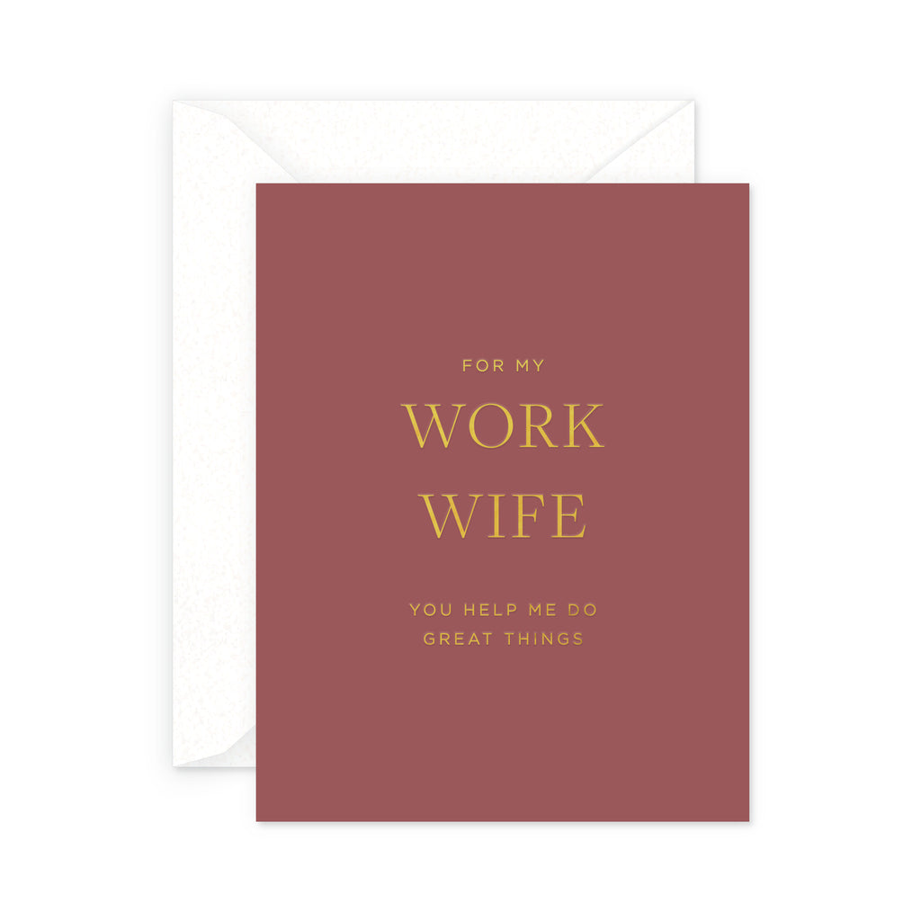 Work Wife Card