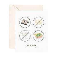 Bummer Pregnancy Card