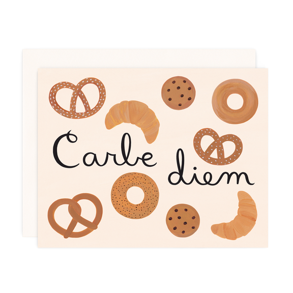 Carbe Diem Card - All She Wrote