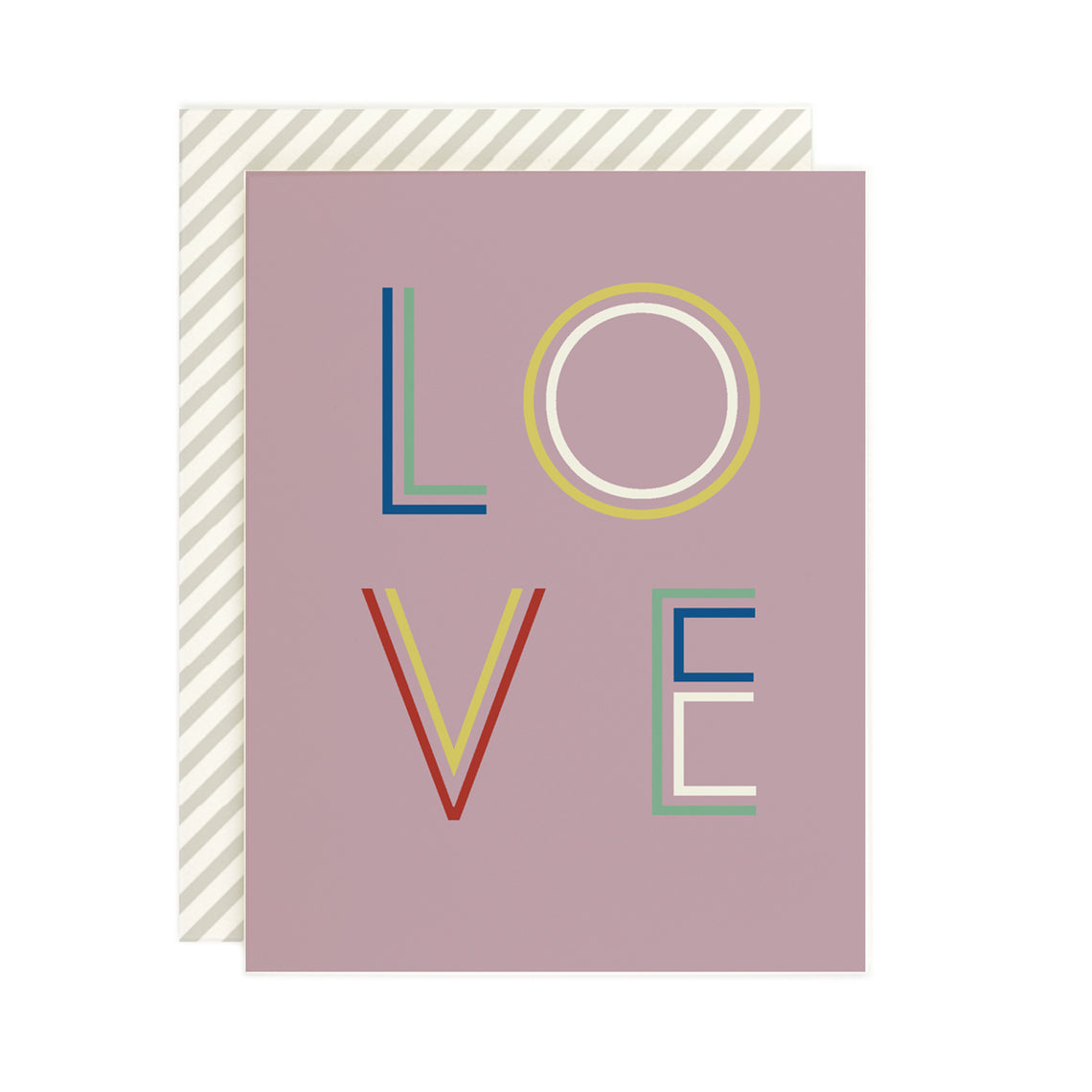 LOVE Lettered Card