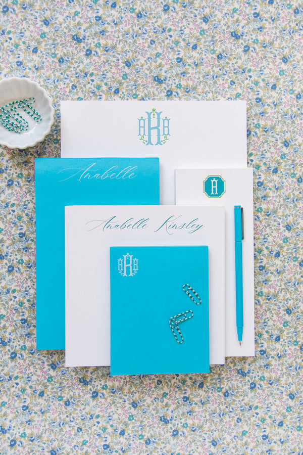 Kinsley Personalized Notepad Set