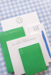 Stephens Personalized Notepad Set