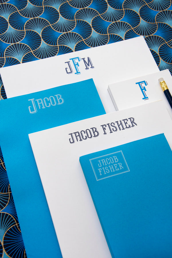Fisher Personalized Notepad Set