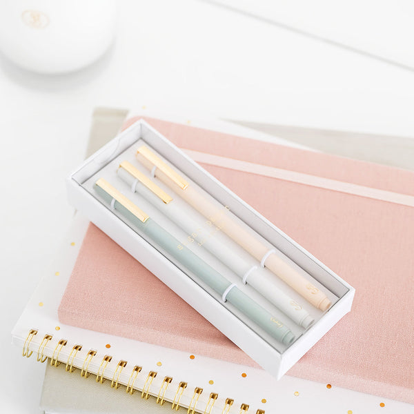 Pastel Felt Pen Set