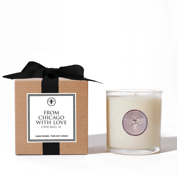 From Chicago With Love Candle - All She Wrote
