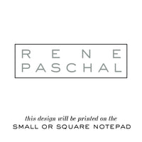 Paschal Personalized Notepad Set