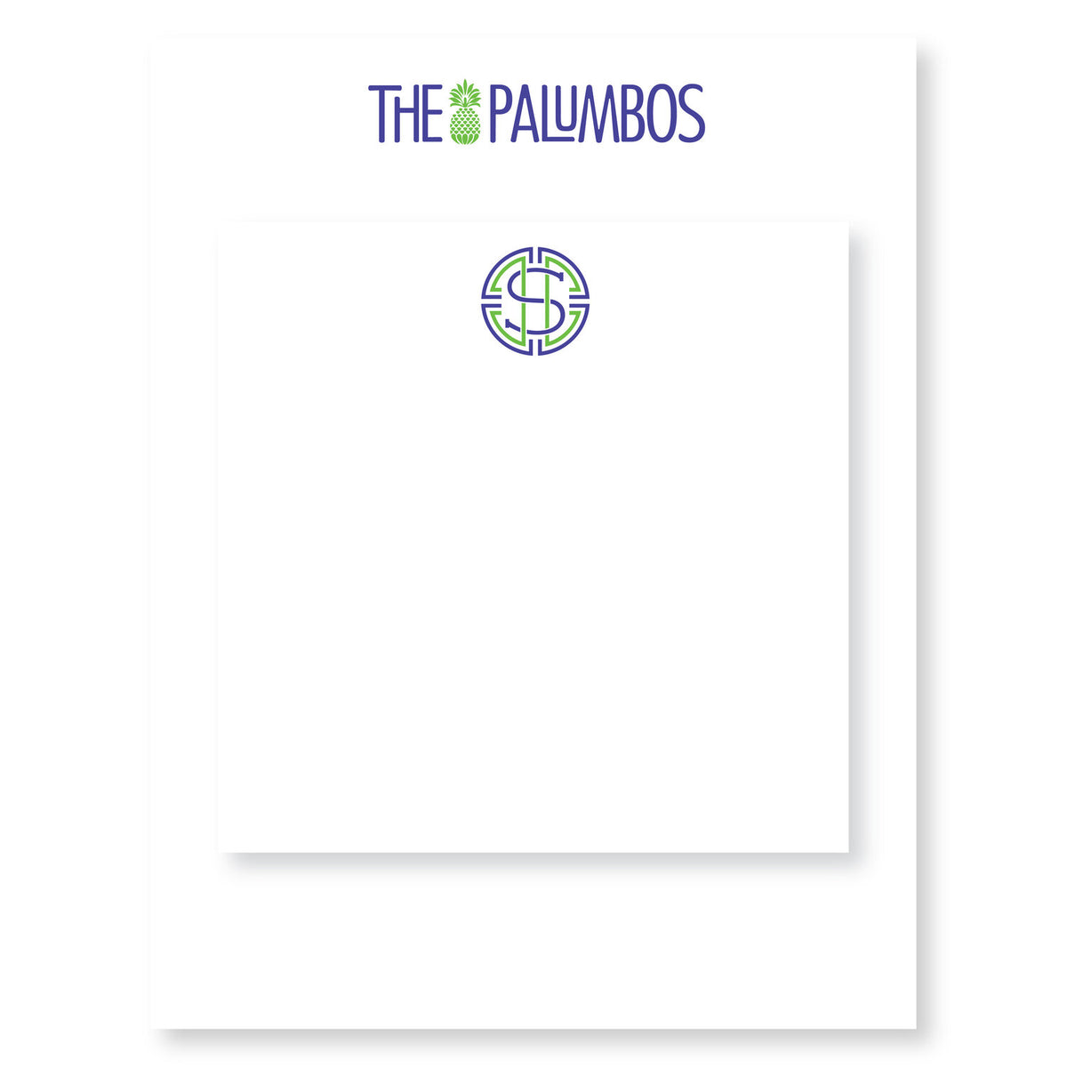 Palumbos Personalized Notepad Set