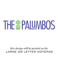 Palumbos Personalized Notepad Set