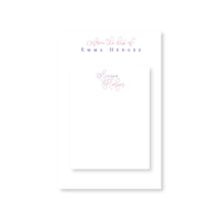 Emma Personalized Notepad Set
