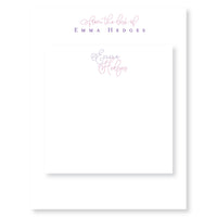 Emma Personalized Notepad Set