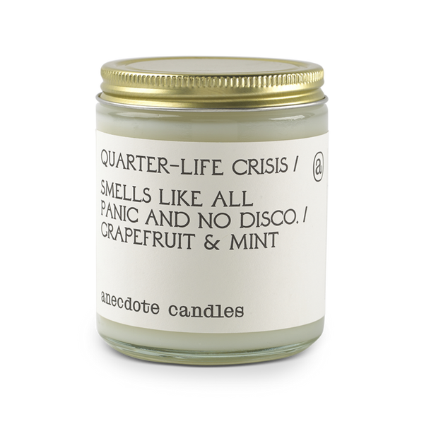 Quarter Life Crisis Jar Candle - All She Wrote