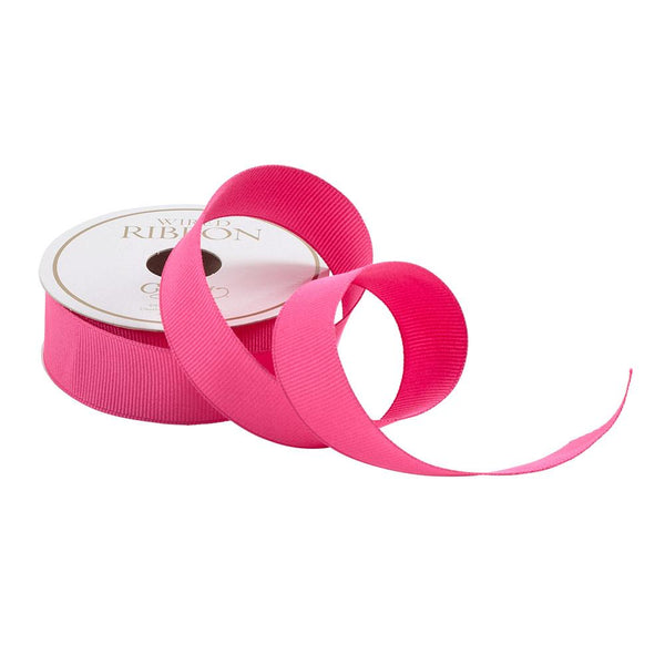 Fuchsia Grosgrain Ribbon - All She Wrote