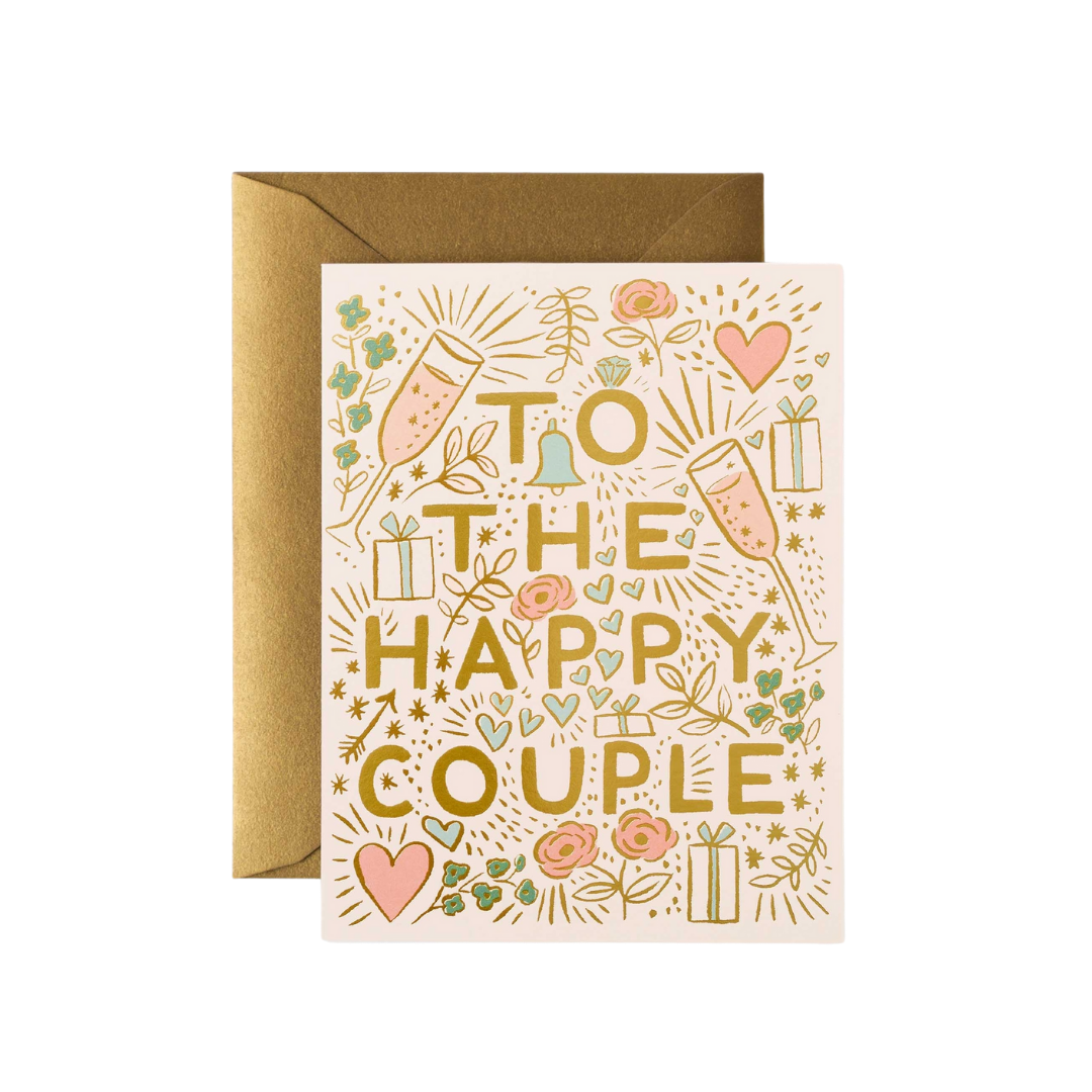 Happy Couple Wedding Card
