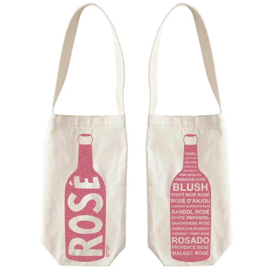 Rose Single Wine Tote - All She Wrote