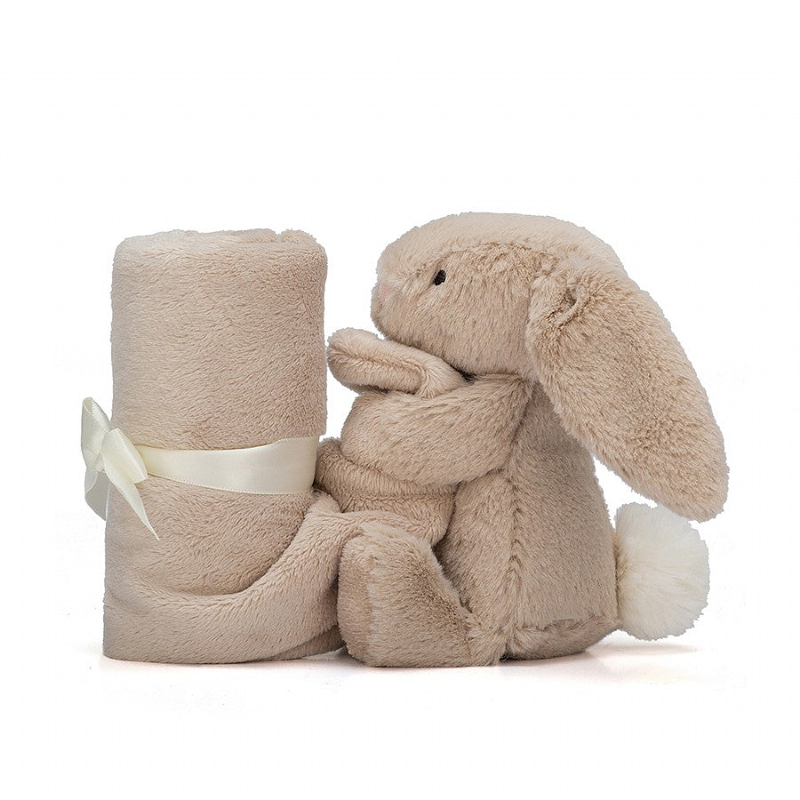 Bashful Beige Bunny Lovey All She Wrote