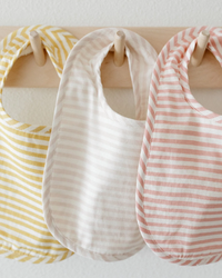 Stripes Away Petal Bib Set