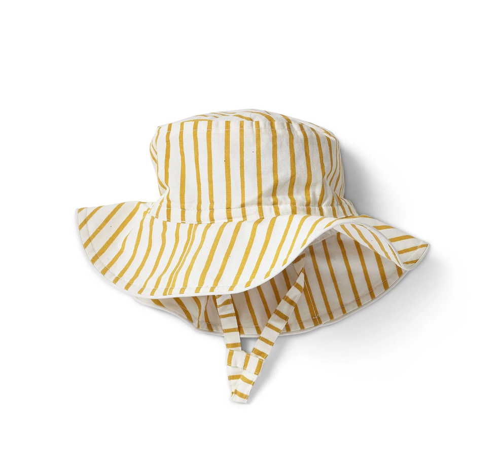 Stripes Away Marigold Bucket Hat