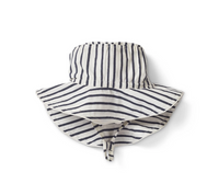 Stripes Away Ink Blue Bucket Hat