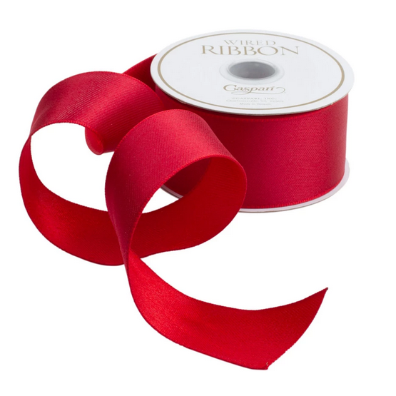 Red Satin Ribbon - All She Wrote
