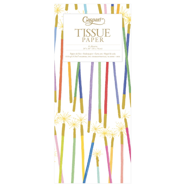 Party Candles Tissue Paper - All She Wrote